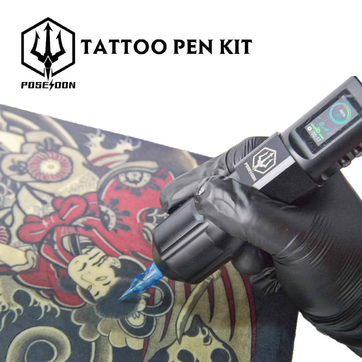 Tatuando con la pen INKRAVA